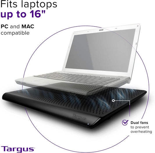 Chill Mat for up to 16-Inch Laptop, Black (PA248U5)
